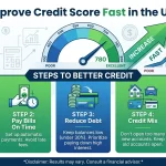 How to improve credit score fast in the USA step by step