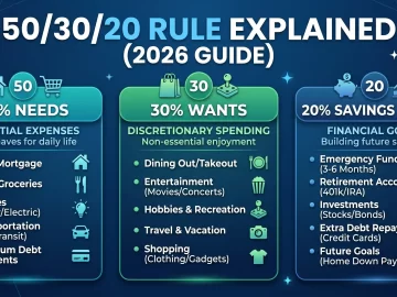 50 30 20 rule explained beginner guide