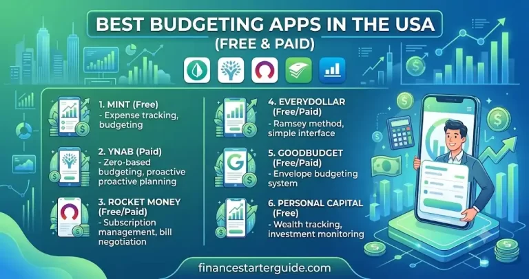 Best Budgeting Apps in the USA (Free & Paid)