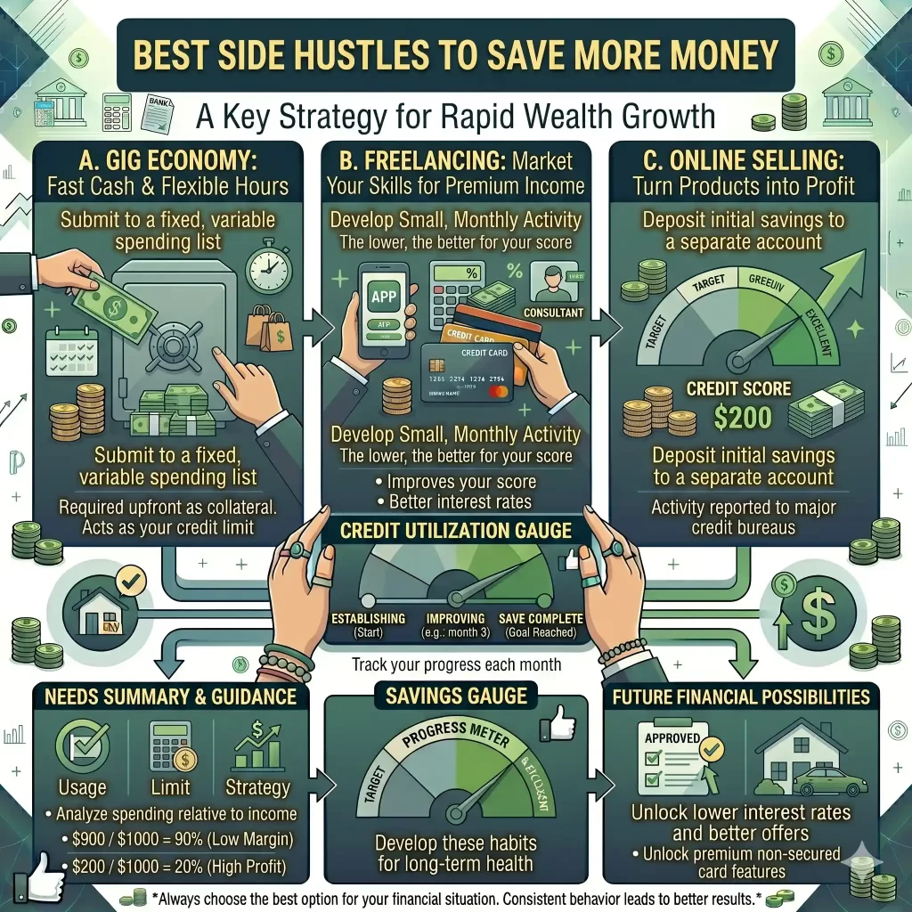 best side hustles in the USA for extra income