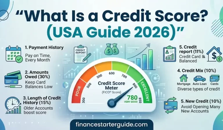 What Is a Credit Score in the USA? (Beginner Guide 2026)