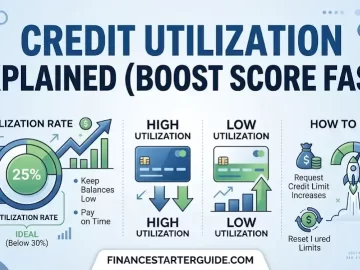 credit utilization explained USA