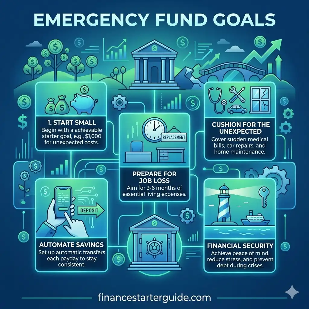 emergency fund goals for beginners