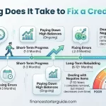 how long to fix credit score USA