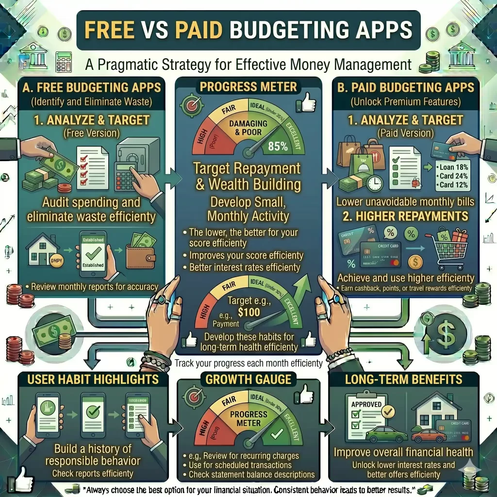 free vs paid budgeting apps comparison