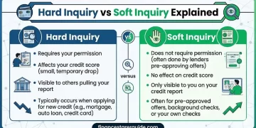 hard inquiry vs soft inquiry USA