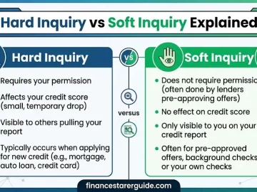 hard inquiry vs soft inquiry USA