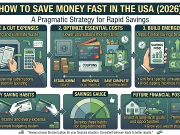 how to save money fast in the USA guide