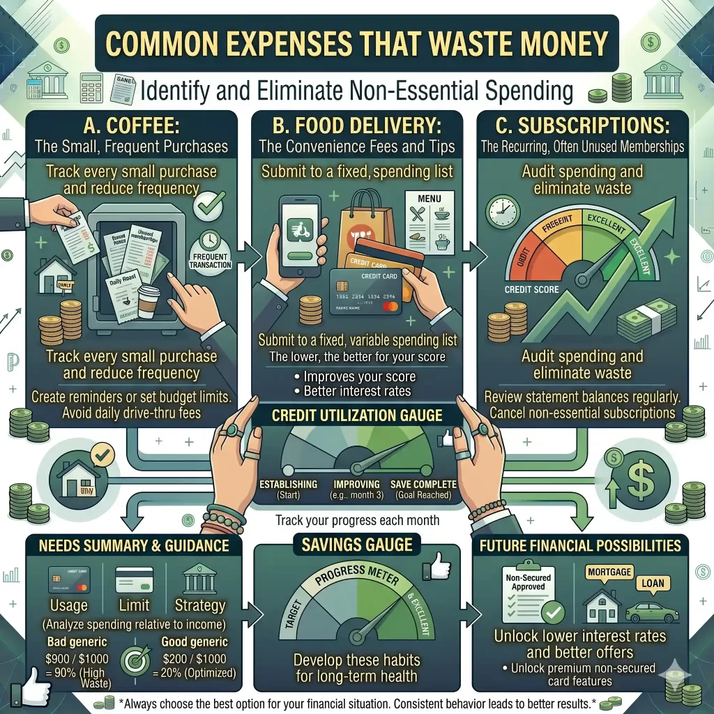 common expenses that waste money USA