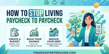 stop living paycheck to paycheck USA