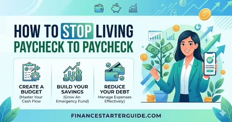 stop living paycheck to paycheck USA