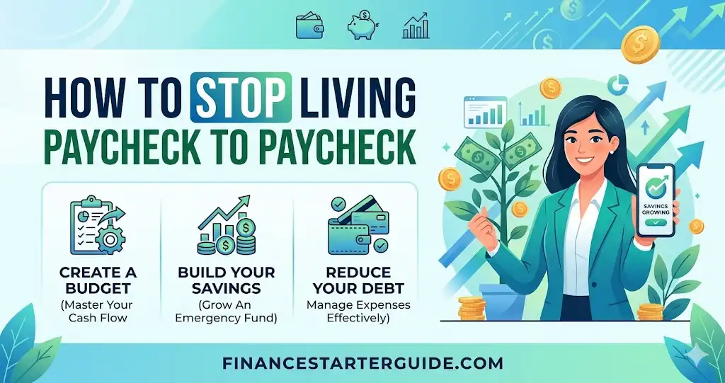 stop living paycheck to paycheck USA