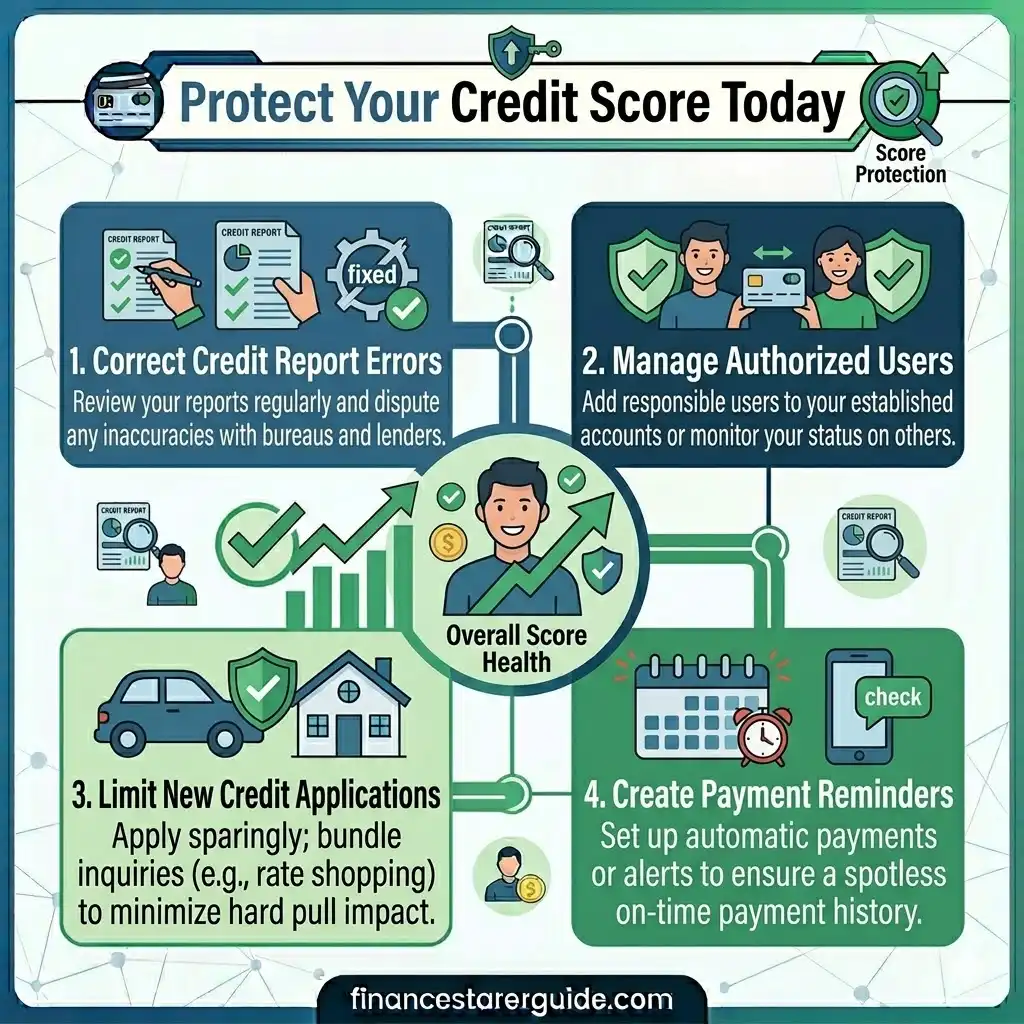 protect credit score inquiries