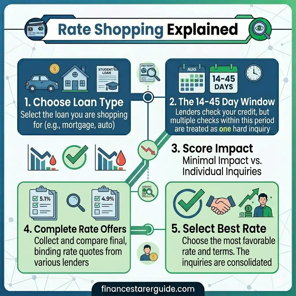 rate shopping credit inquiries