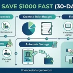 how to save $1000 fast USA