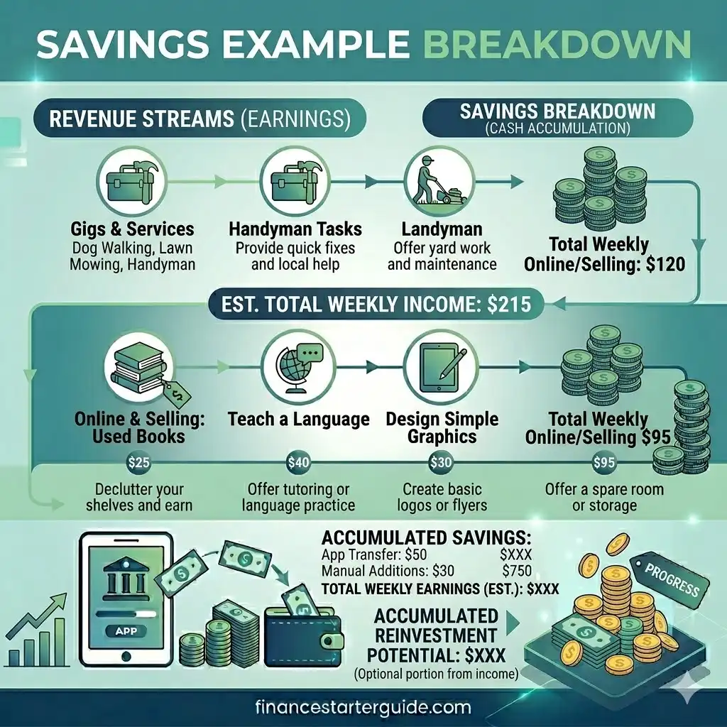 save 1000 example plan