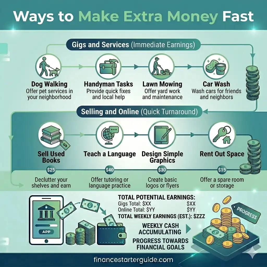 ways to save money fast USA