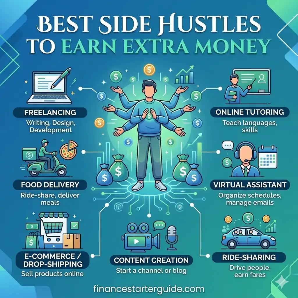 best side hustles for extra income USA