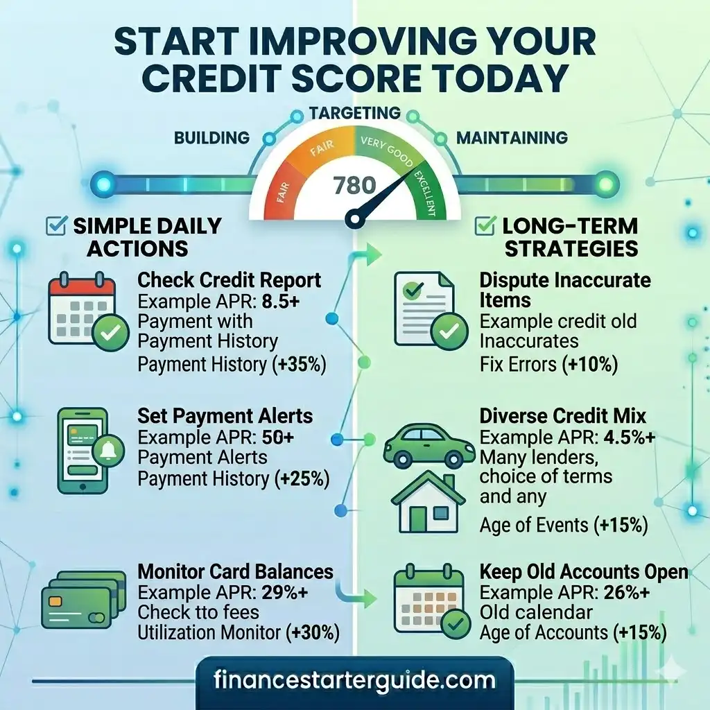 improve credit score today USA