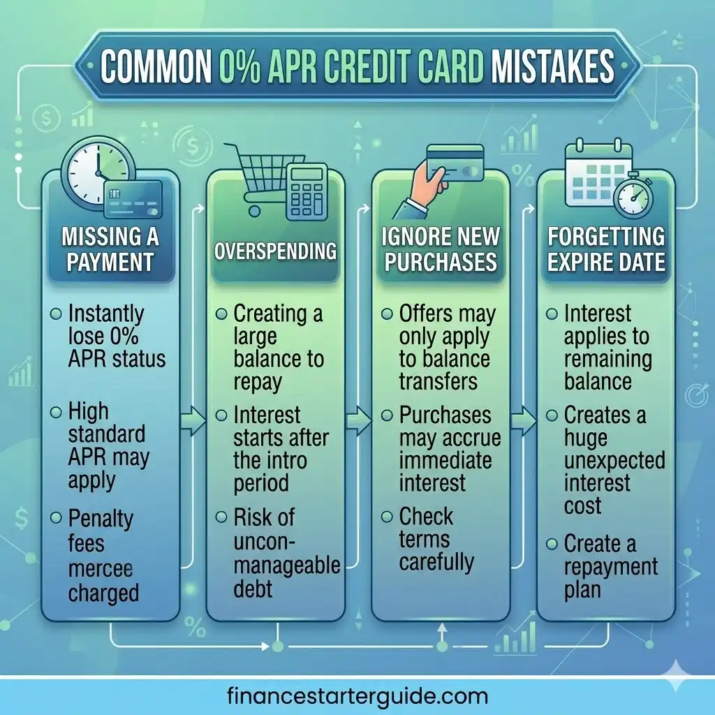 0 apr credit card mistakes