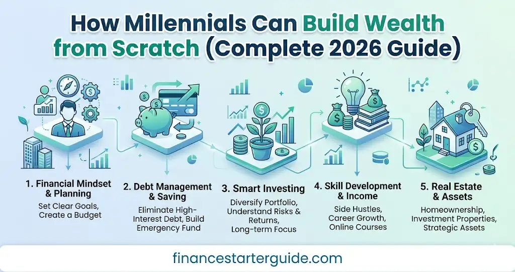 How Millennials Can Build Wealth from Scratch (Complete 2026 Guide)