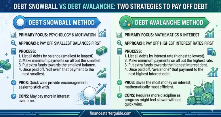 Debt Snowball vs Debt Avalanche