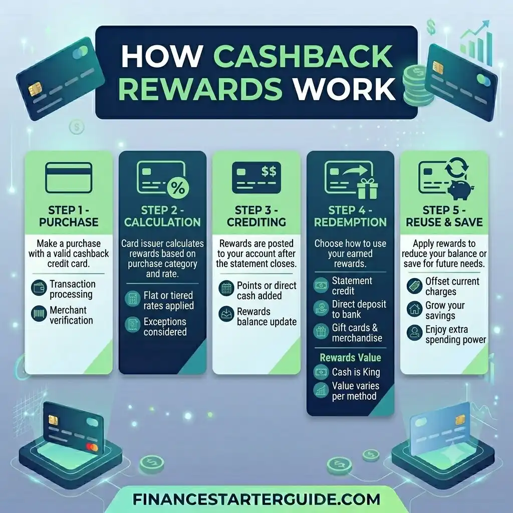 how cashback rewards work