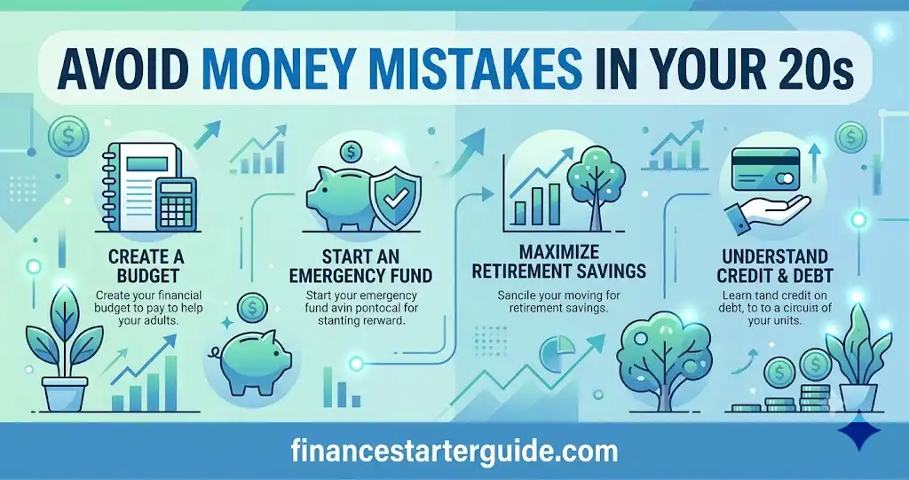 how to avoid common money mistakes in your 20s