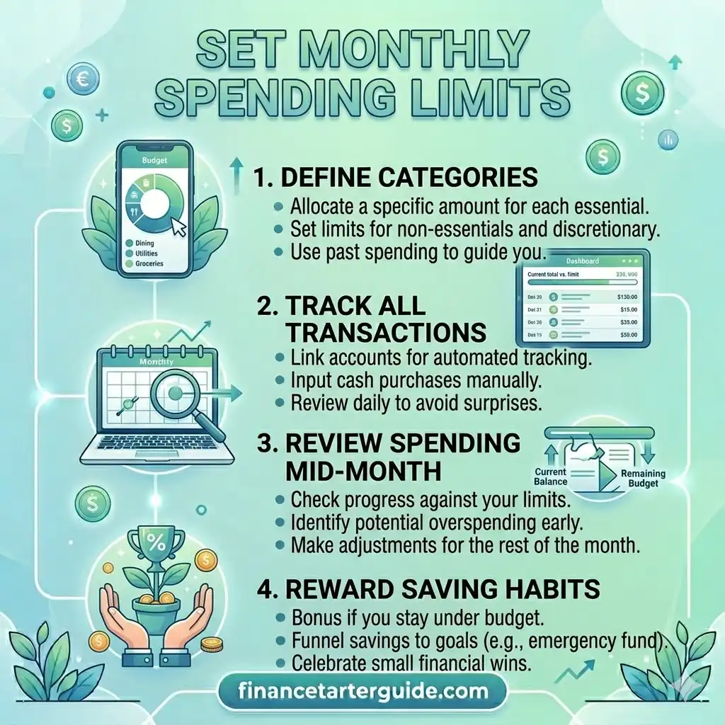 monthly budget limits