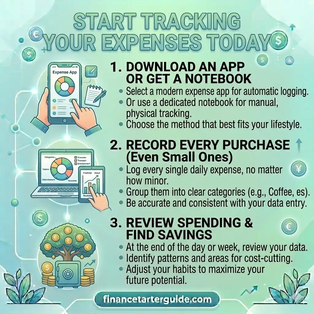 30 day expense tracking challenge