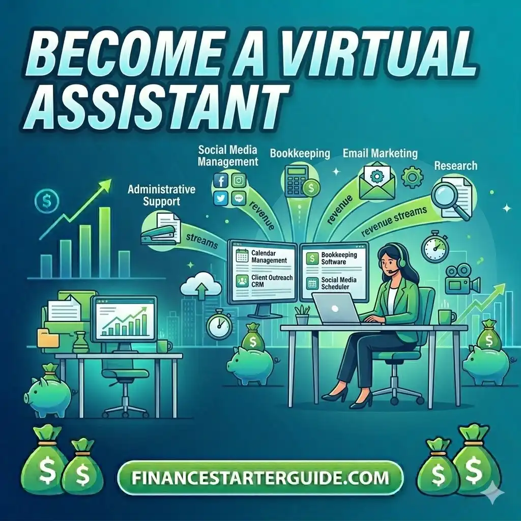 virtual assistant side hustle