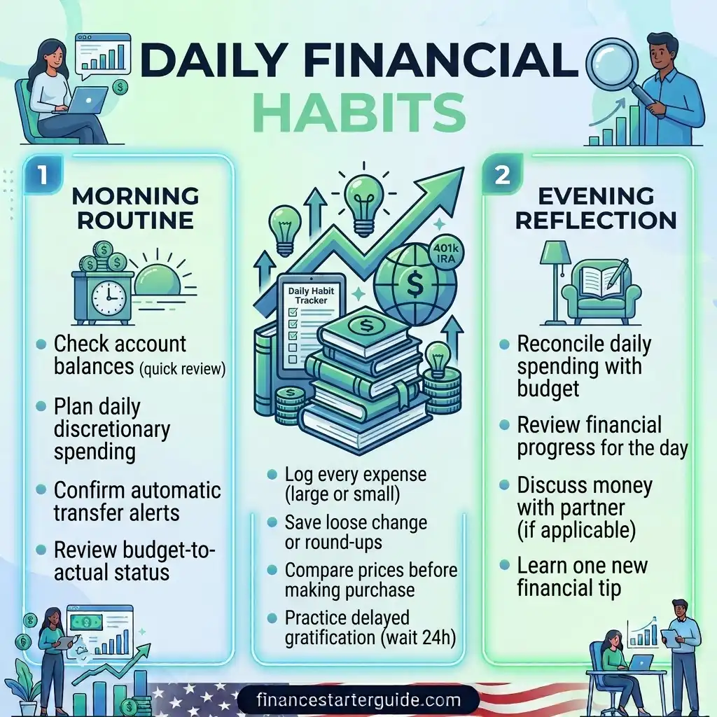 daily financial habits checklist