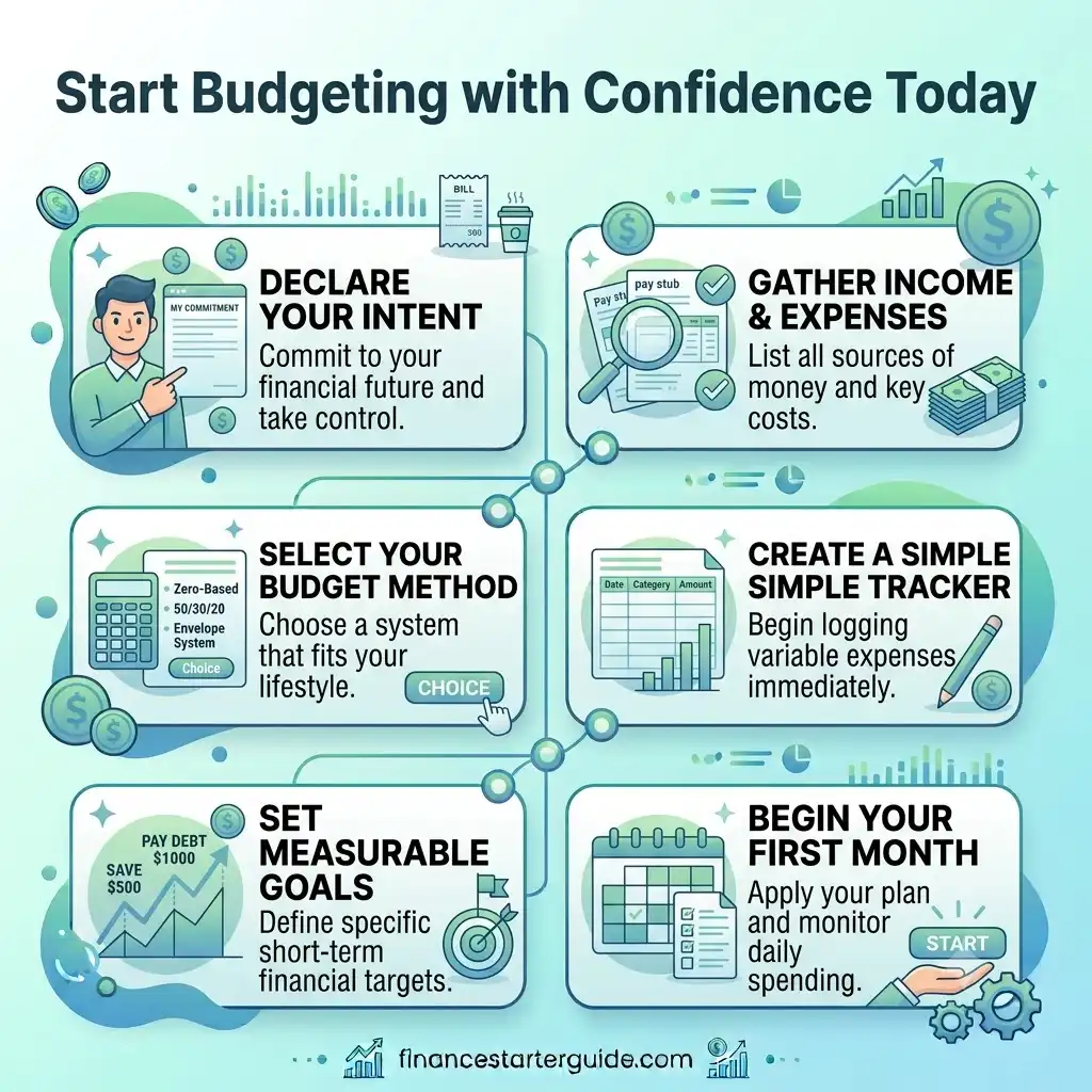 start budgeting with confidence